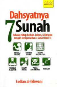 Dahsyatnya 7 Sunah