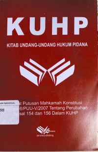 Kitab Undang-Undang Hukum Acara Pidana