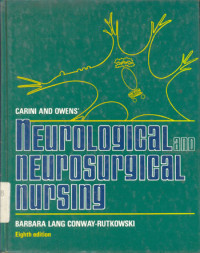 Carini and Owens Neurological and Neurosurgikal Nursing