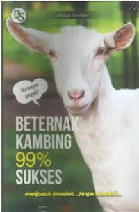 Beternak Kambing 99% Sukses