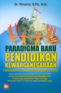 Paradigma Baru Pendidikan Kewarganegaraan Panduan Kuliah Di Perguruan Tinggi Edisi Ketiga